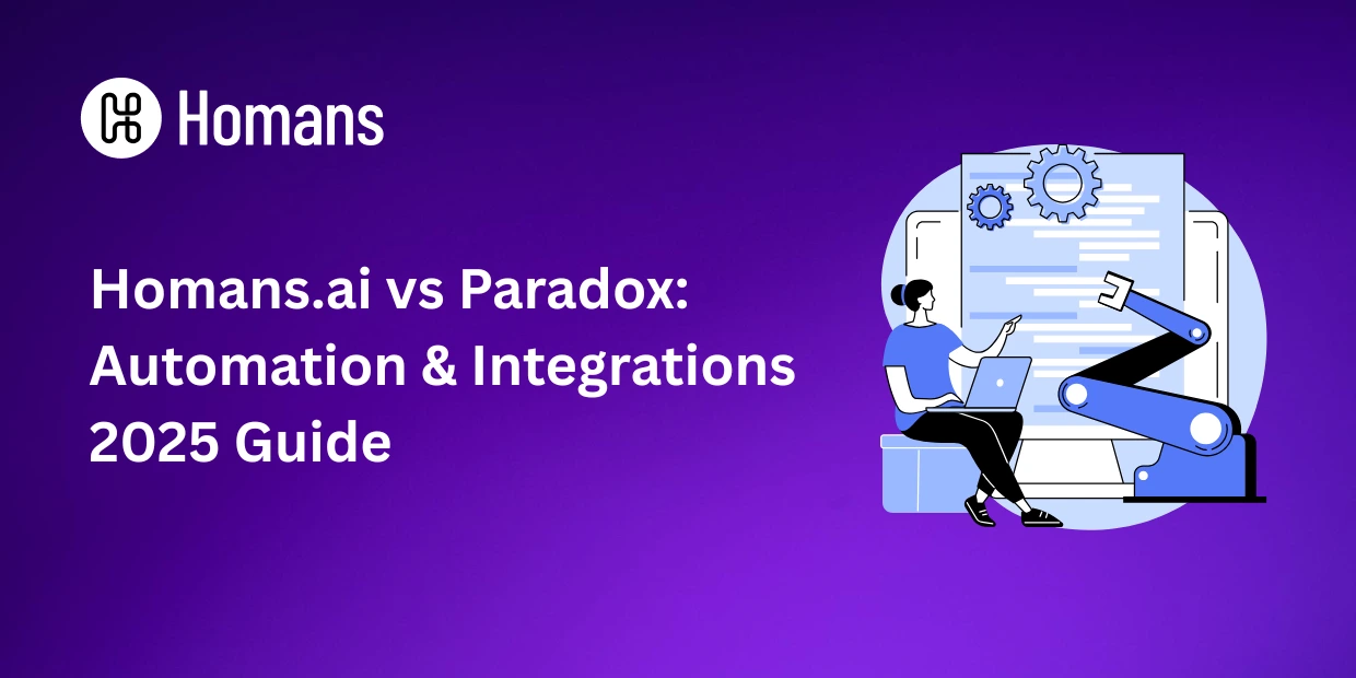 Homans.ai vs Paradox: Automation & Integrations 2025 Guide