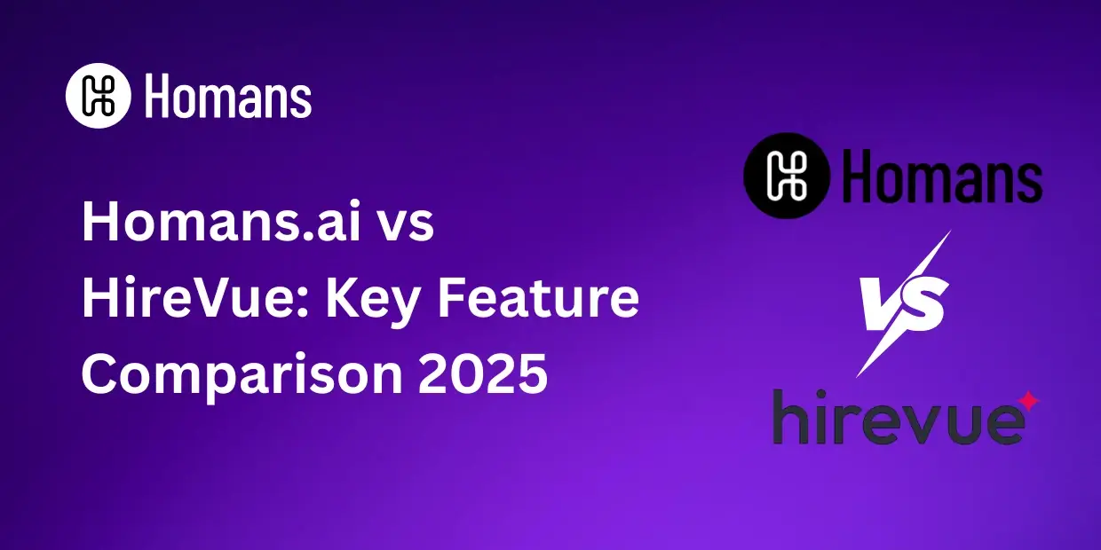 Homans.ai vs HireVue: Key Feature Comparison 2025